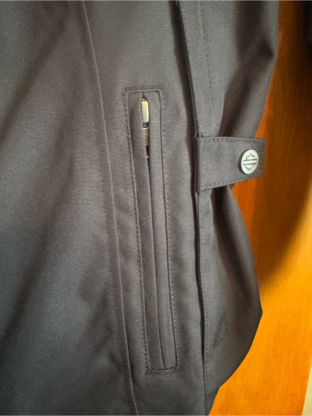 Harley-Davidson Black Women's Textile Motorcycle Jacket with Subtle Branding - Picture 3 of 10